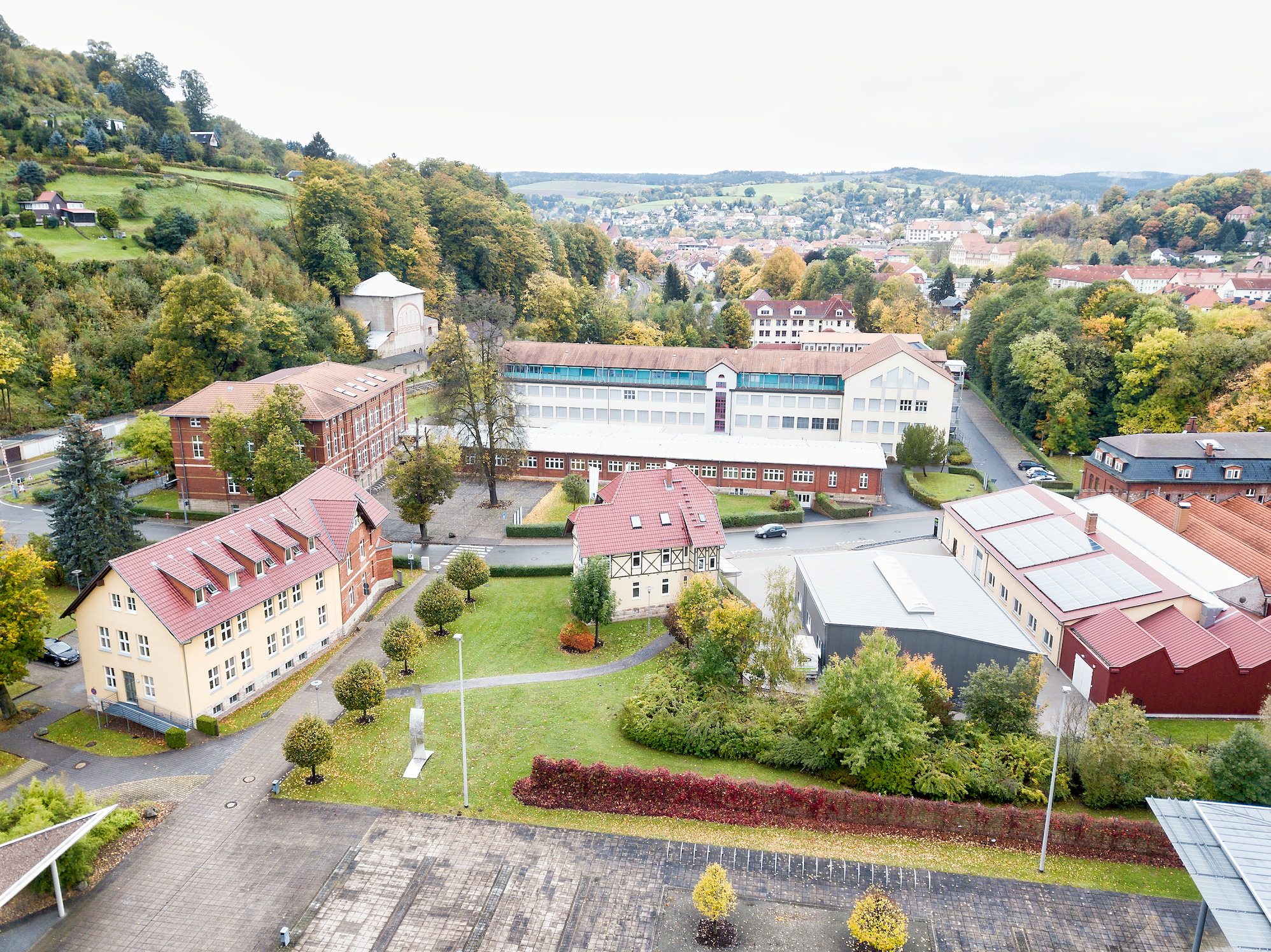 Campus Ansicht von oben