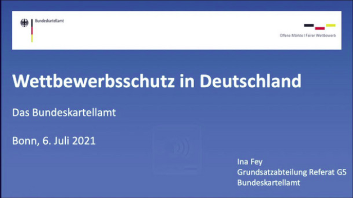 Wettbewerbsschutz in Deutschland 