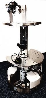 Server für Maschinelles Lernen des Typs NVIDIA DGX-1 V100, FESTO Robotino® mit Logistic Kit und FESTO Compact-Workstation. Server für Maschinelles Lernen des Typs NVIDIA DGX-1 V100, FESTO Robotino® mit Logistic Kit und FESTO Compact-Workstation.